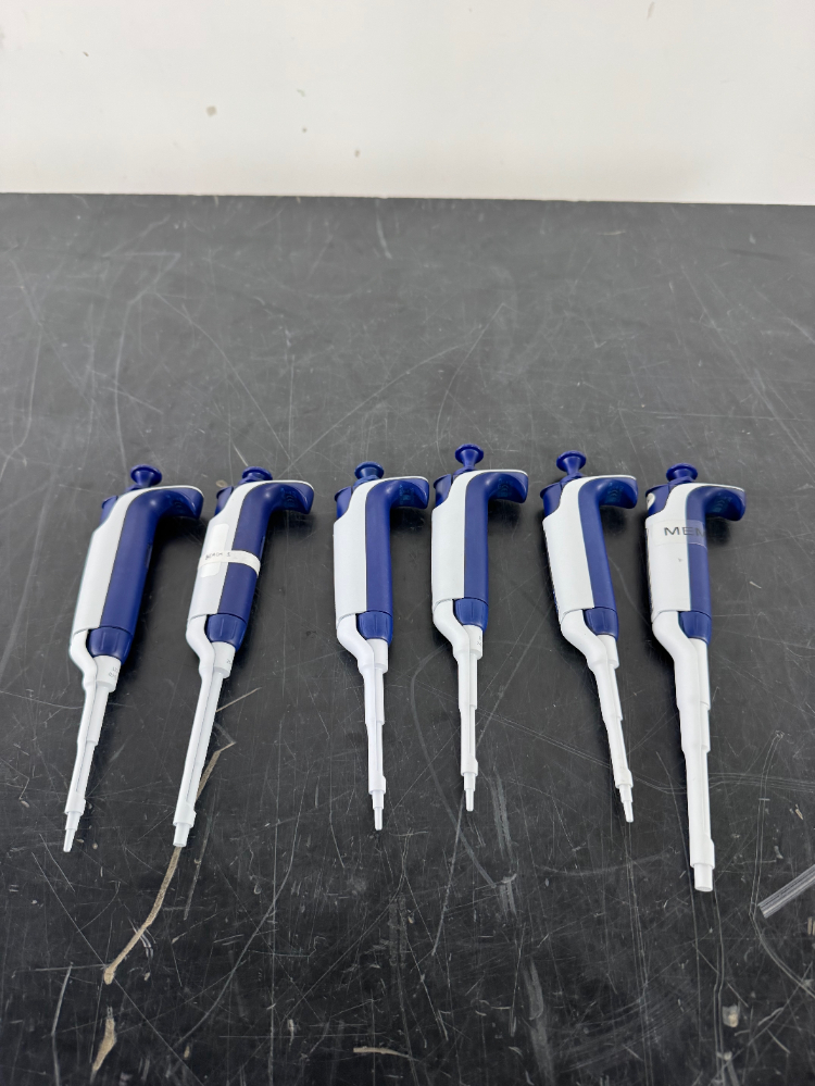 Image of Rainin Pipet Lite-XLS Single Channel Pipettes - Quantity 6